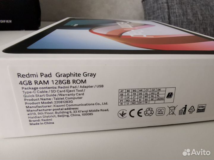 Xiaomi Redmi Pad (22081283G) 10.61