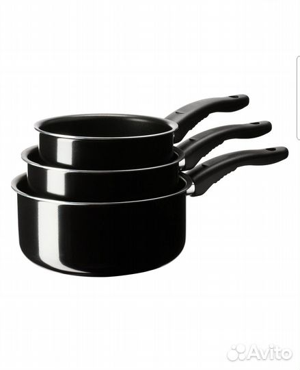 Набор ковшей Икеа кавалькад 3 шт новые