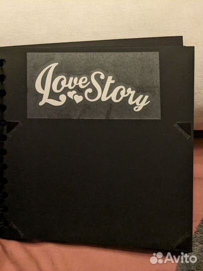 Альбом для фотографий чёрный