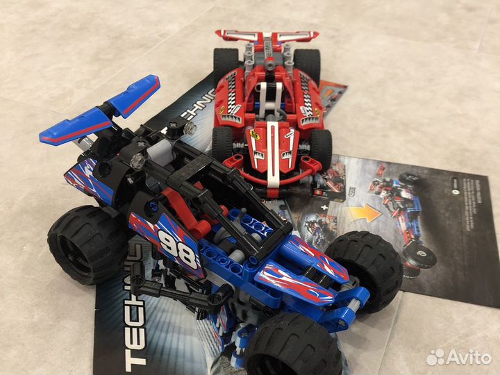 Lego Technic 42010 + 42011