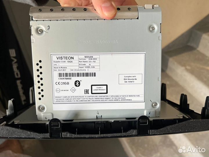 Штатная магнитола nissan qashqai j11