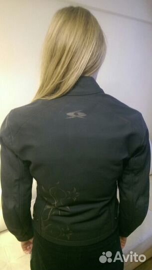 Женская кожаная мотокуртка Spyke