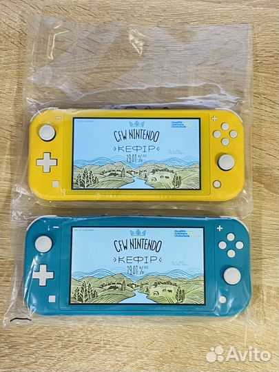 Прошитые Nintendo Switch Lite 128GB новые