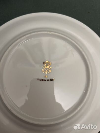 Набор десертных тарелок 19,5 см в диаметре