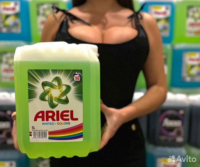 Гель для стирки, жидкий порошок 5 литров