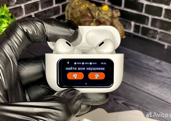 Airpods pro 2 с сенсорным экраном