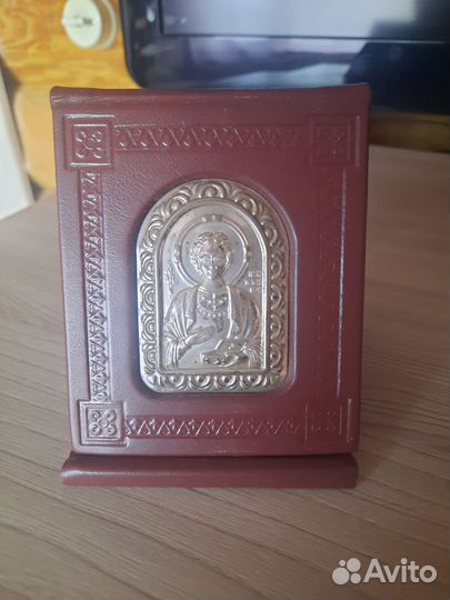 Плакетка из серебра,дорожный складень