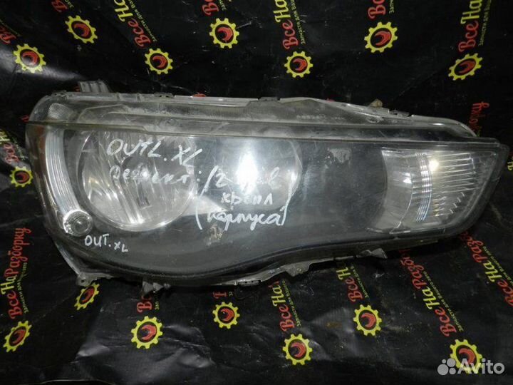 Фара правая передняя правая Mitsubishi Outlander