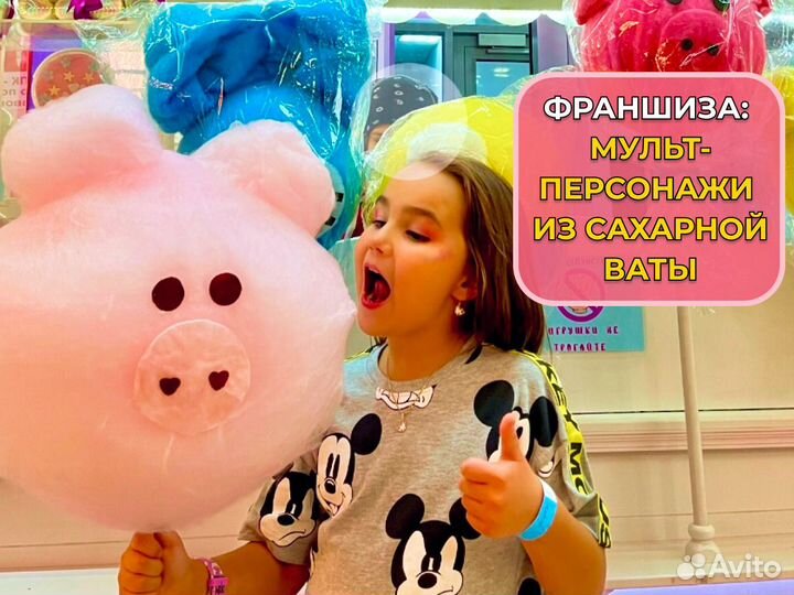 Продам готовый бизнес: игрушки из сахарной ваты