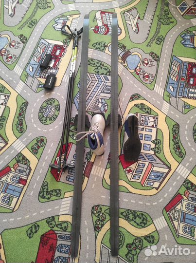 Лыжи беговые детские 150 с ботинками