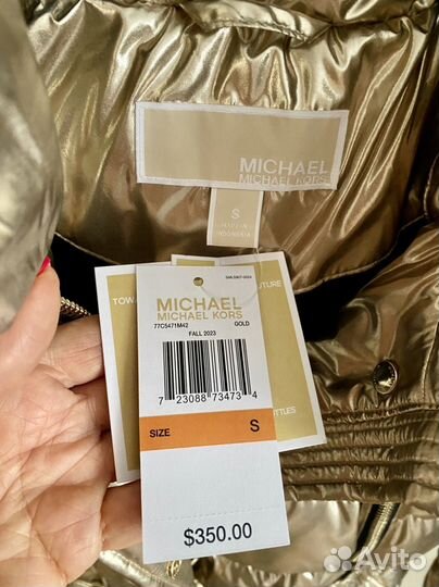 Пуховик куртка Michael Kors оригинал S