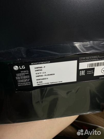 Монитор LG 24MP59G-P