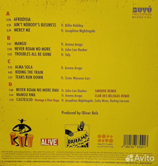 Виниловая пластинка фанк соул bahama soul club