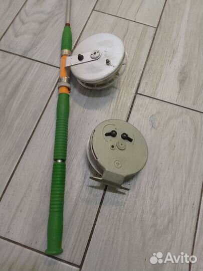 Спининг с катушкой СССР