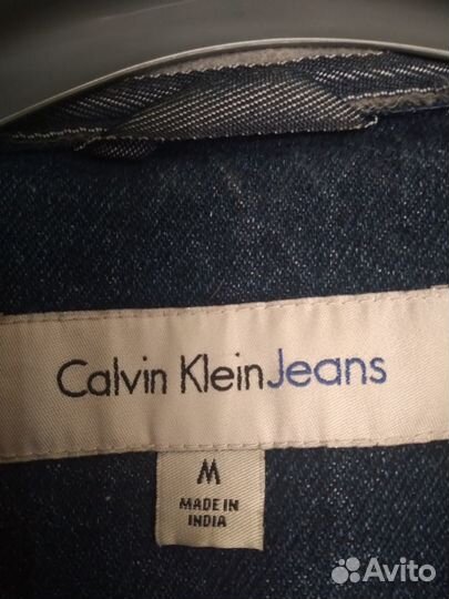 Джинсовая куртка Calvin klein мужская