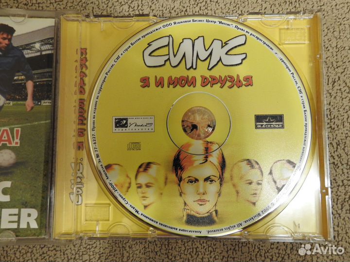 Симс. Я и мои друзья. Игра на компьютер, диск