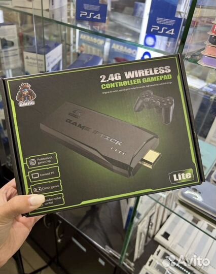 Игровая приставка Game stick 64gb