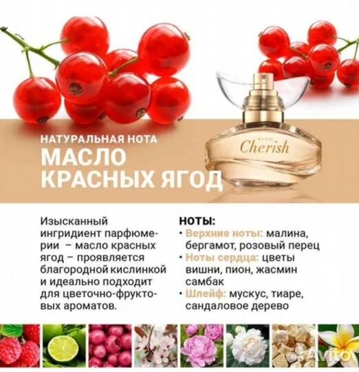 Парфюмерная вода Avon Cherish для нее