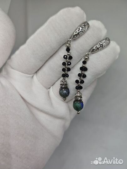 Серьги Ажур ручная работа