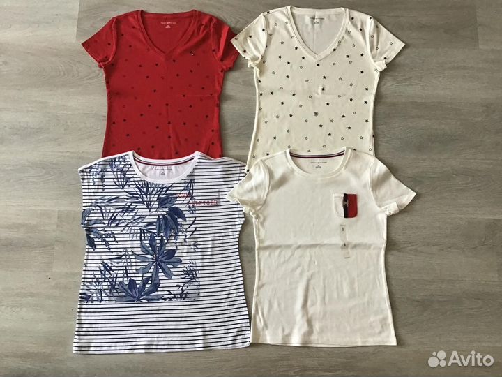 Футболки Tommy Hilfiger S новые