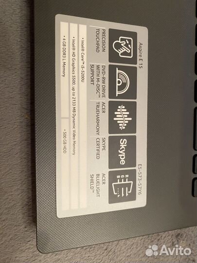 Acer e5 intel core i5