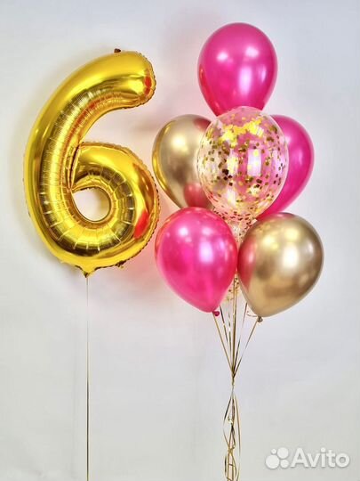 Гелиевые,воздушные шары (День рождения,выпускной)