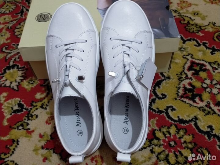 Кеды женские натуральная кожа 38