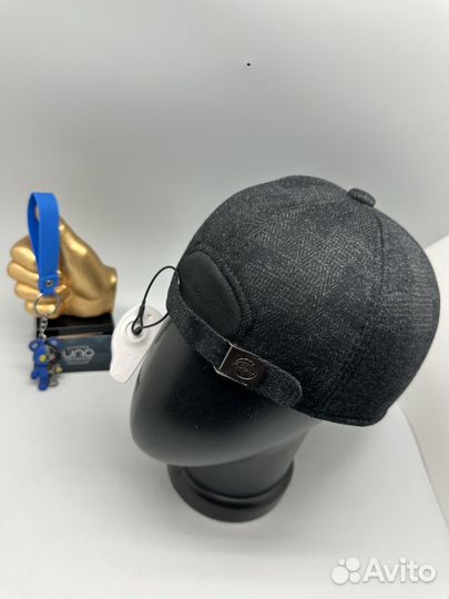 Кепка зимняя с ушами 60