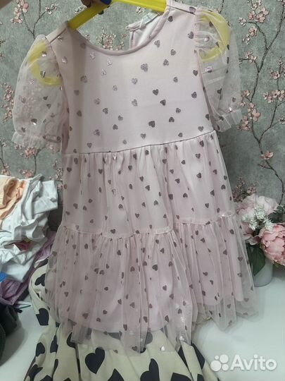 Платье для девочки 92