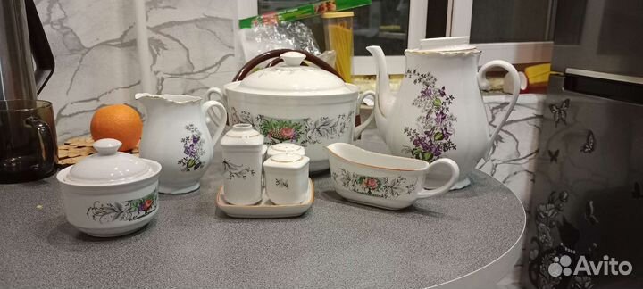 Набор столовой посуды гдр