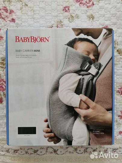 Рюкзак-кенгуру BabyBjorn Mini Cotton