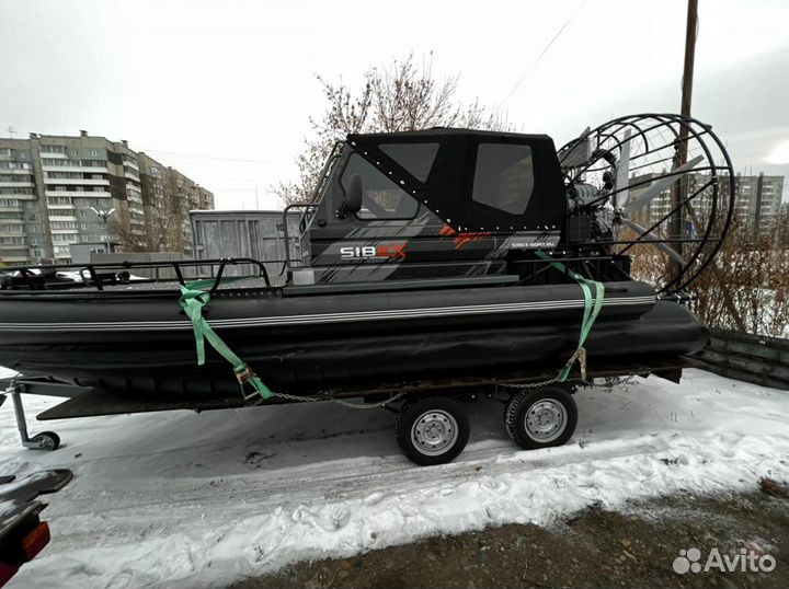 Аэролодка SibEX 550 Tourist 300 л.с Завод