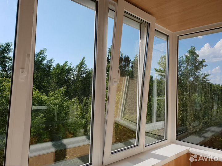 Комплексное остекление и отделка