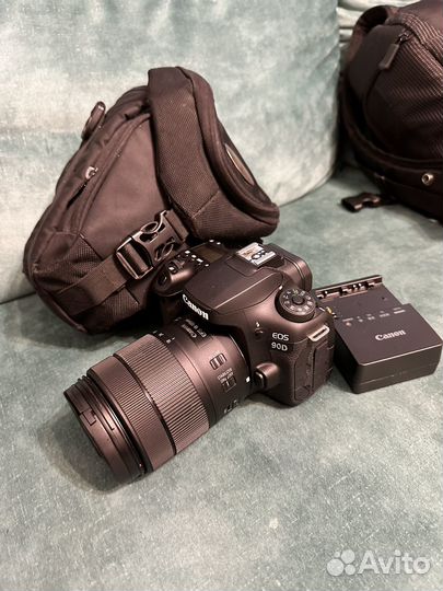 Canon eos 90d + 18-135mm nano USM в отл. сост