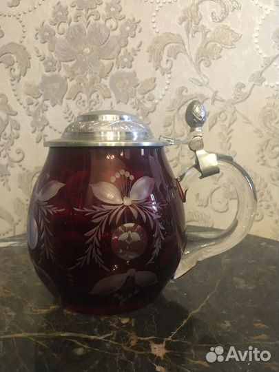 Кружки олово хрусталь пивные