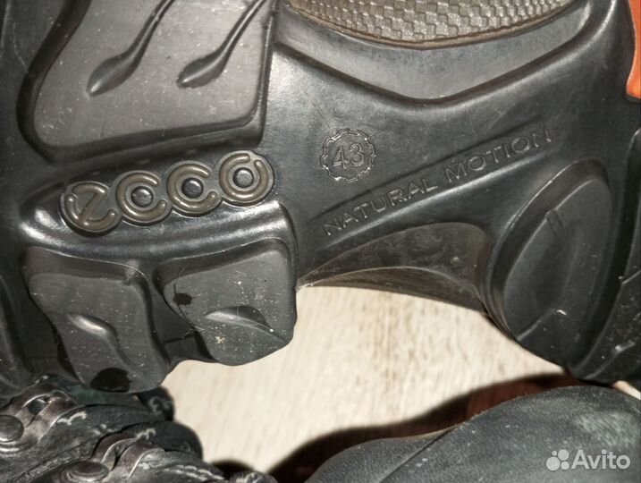 Ecco ботинки зимние