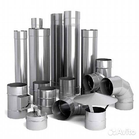 Дымоходы для банной печи Везувий