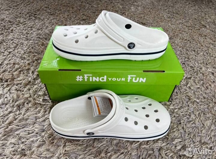 Crocs белые