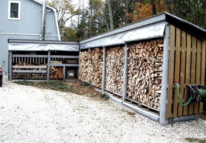 Дрова наколотые