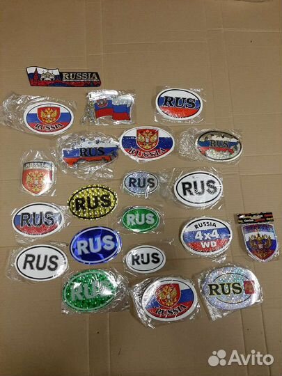 Авто/мото/вело наклейки