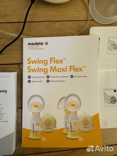 Молокоотсос электрический medela swing