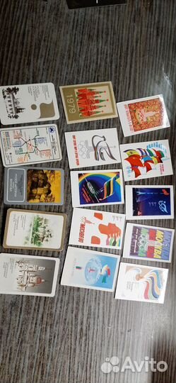 Календарики карманные Олимпиада