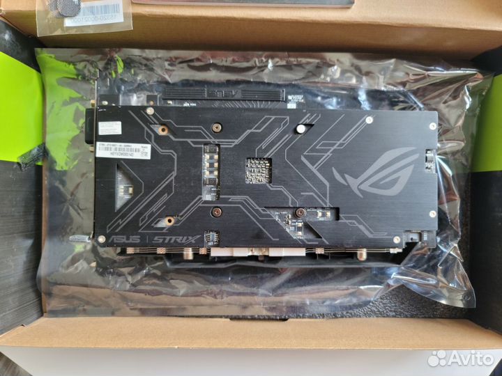 Видеокарта asus ROG strix 1050 TI 4g