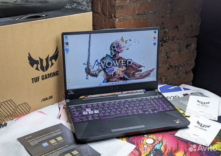 Asus Tuf Gaming/RTX 2060/16gb/512 SSD/ryzen 7