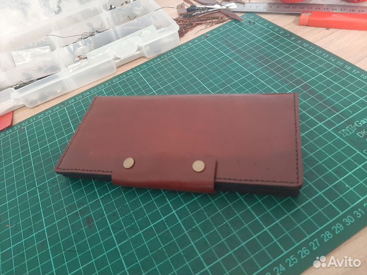 Мужской кошелек натуральная кожа