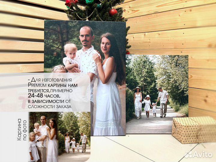 Картины по фото на холсте