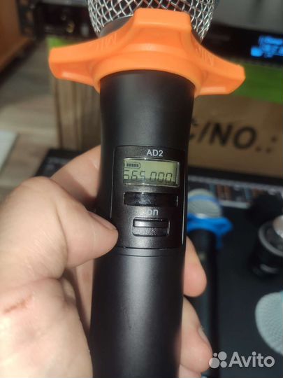 Радиомикрофоны shure ad4d beta58a skm8