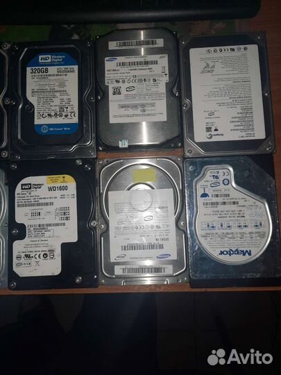 Жесткие диски не рабочие