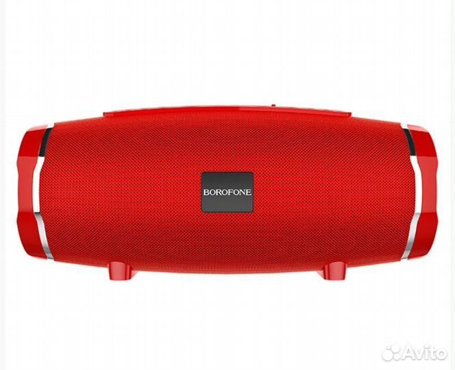 Колонка Borofone BR3 10w красный/серый