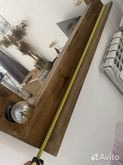 Гримерное зеркало лофт